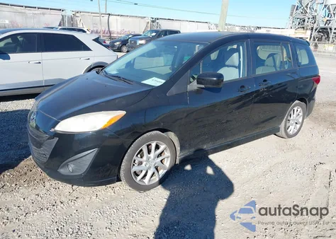 2012 Mazda Mazda5 Touring z USA, uszkodzony, nr VIN JM1CW2CL5C0113010